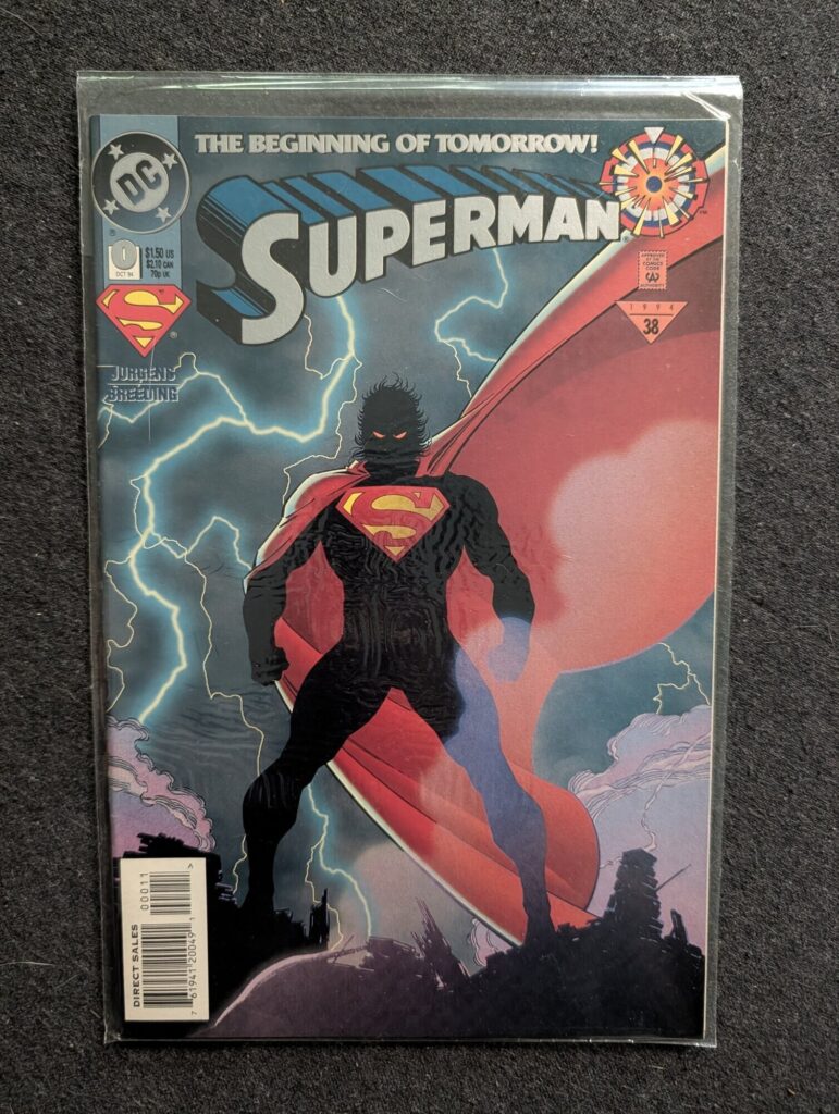 Superman #0 front cover