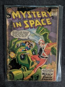 Mystery in Space #53 front cover