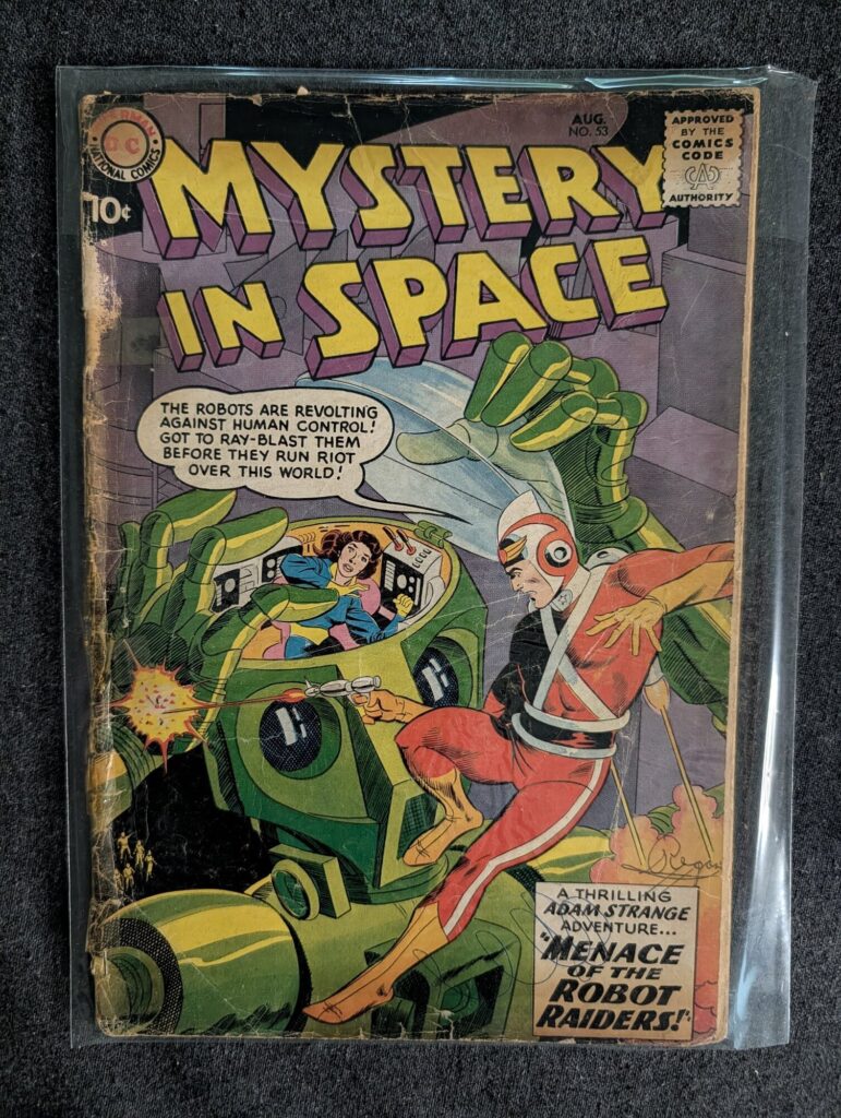 Mystery in Space #53 front cover