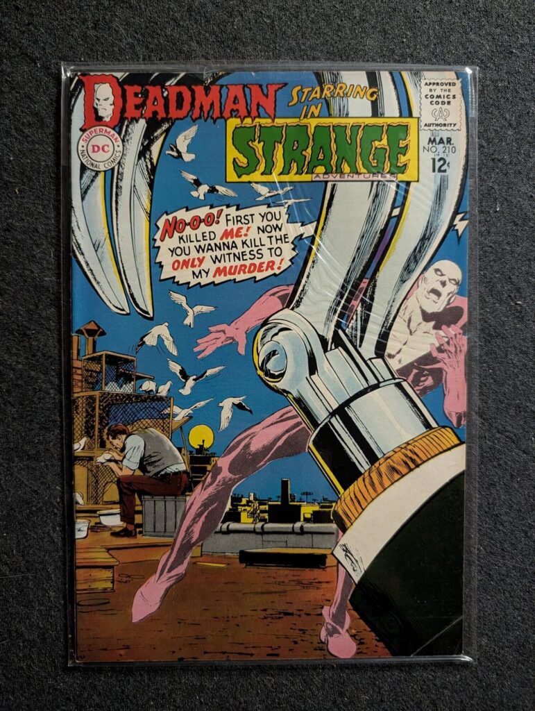 Strange Adventures #210 front cover
