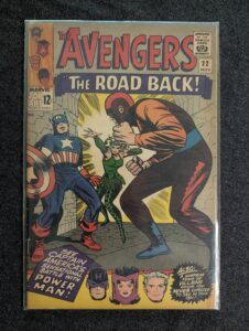 The Avengers #22 front cover
