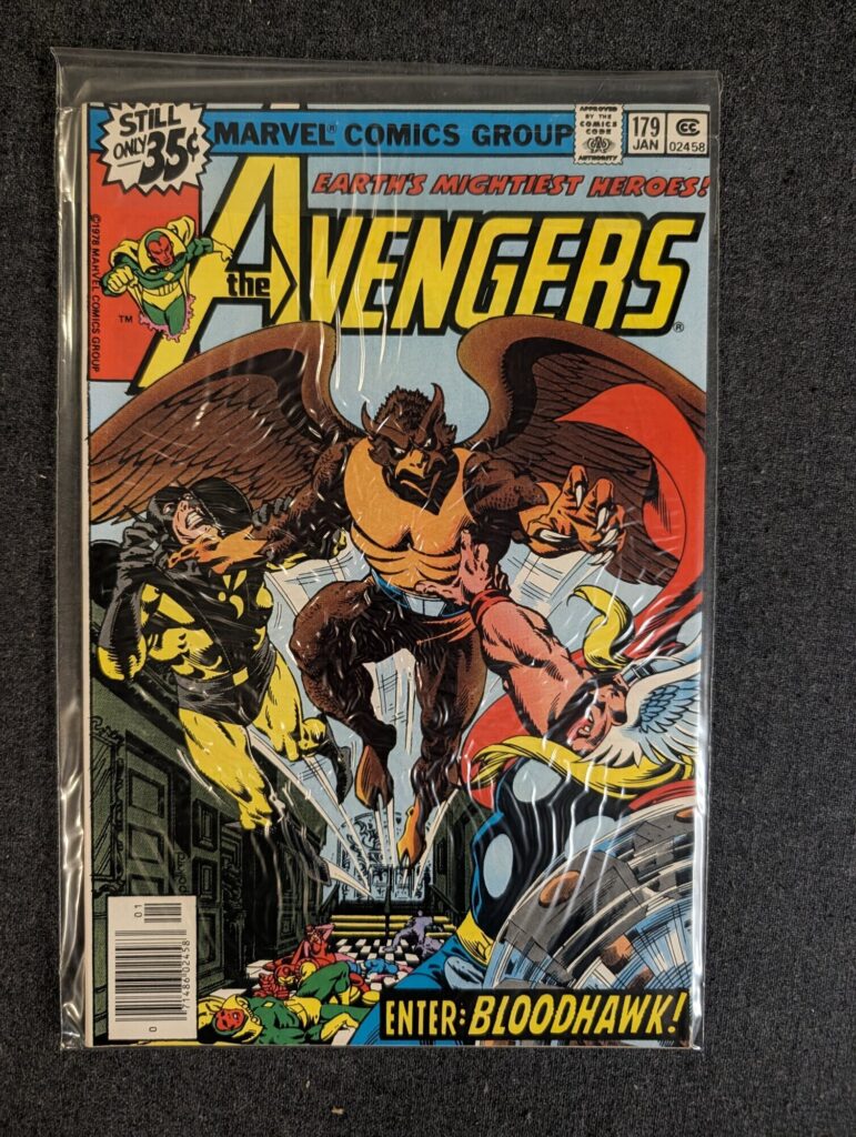 The Avengers #179 front cover