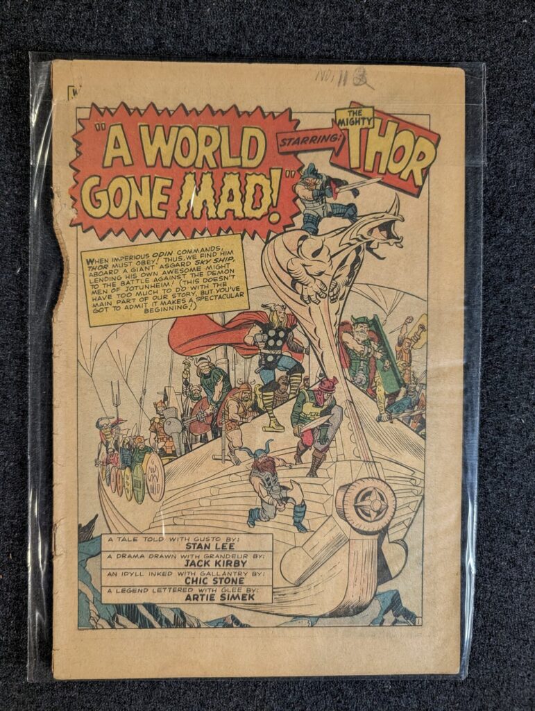 Journey into Mystery #113 front cover