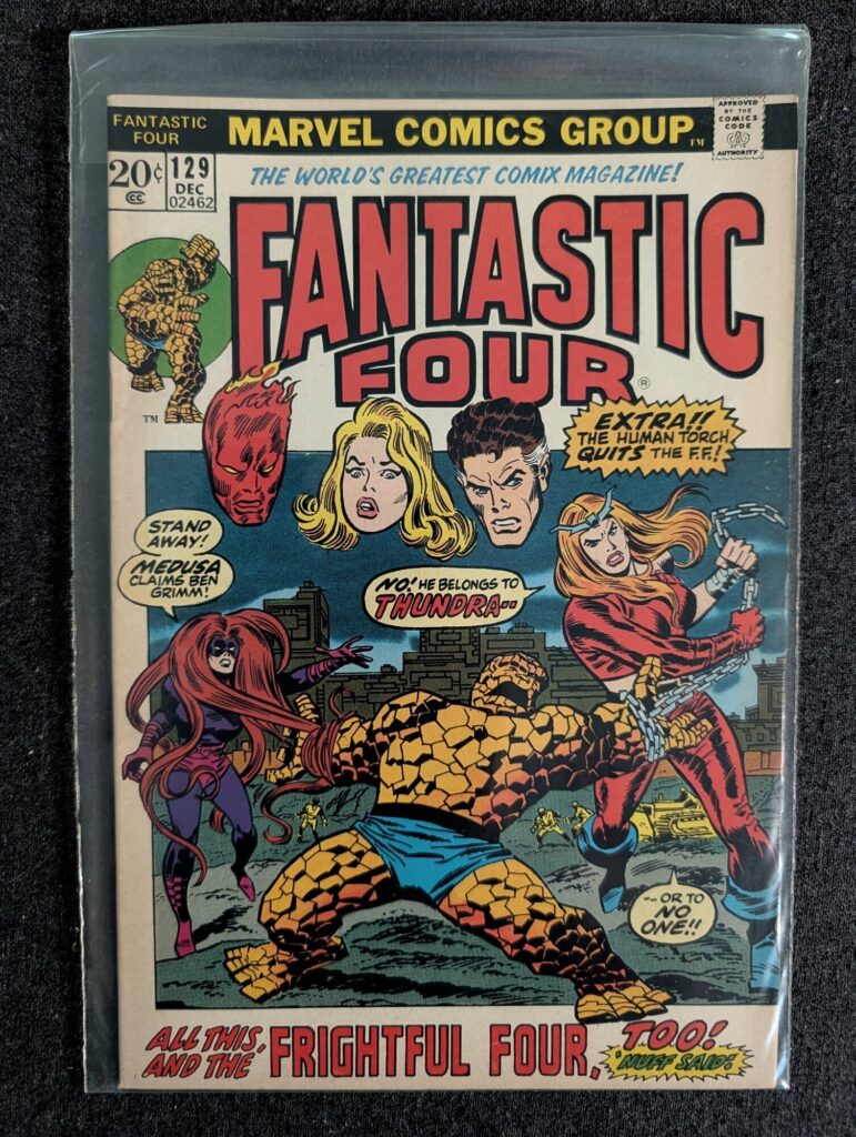 Fantastic Four #129 front cover