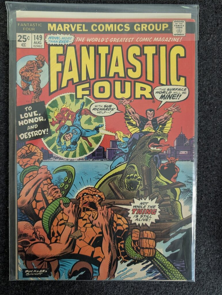 Fantastic Four #149 front cover