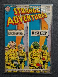 Strange Adventures #154 front cover