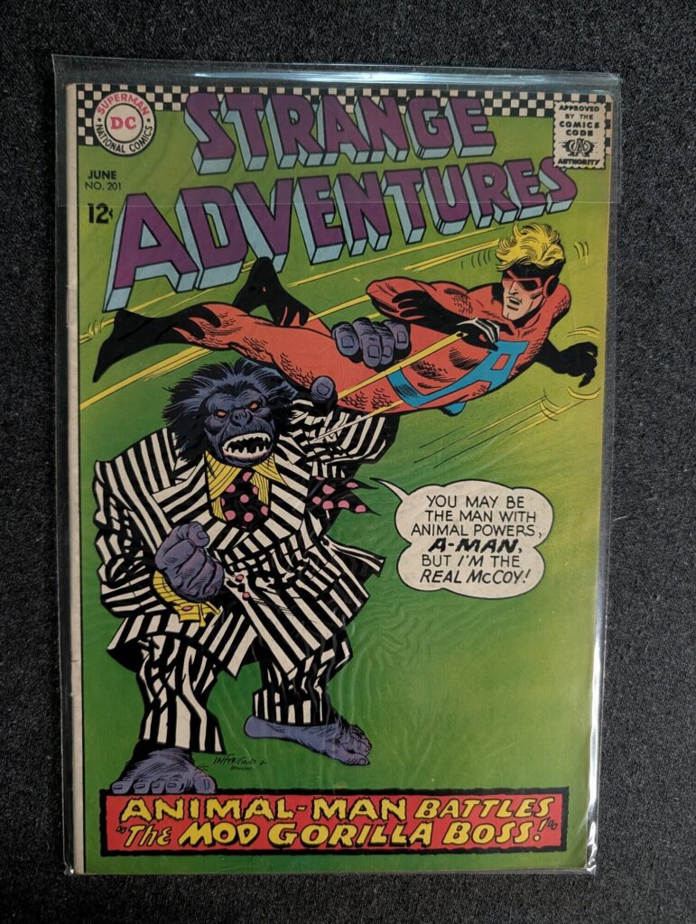Strange Adventures #201 front cover