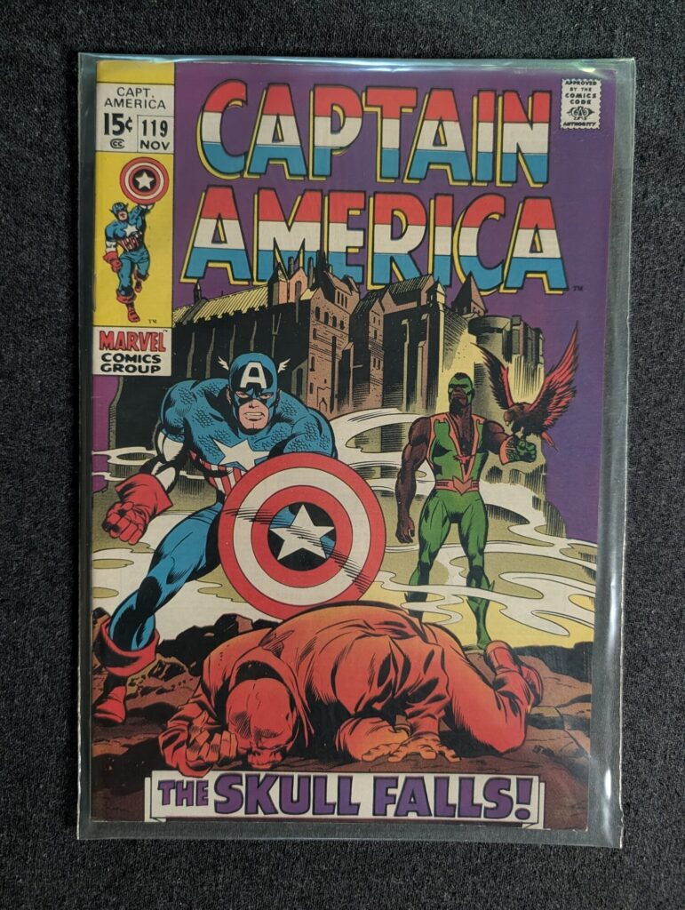 Captain America #119 front cover
