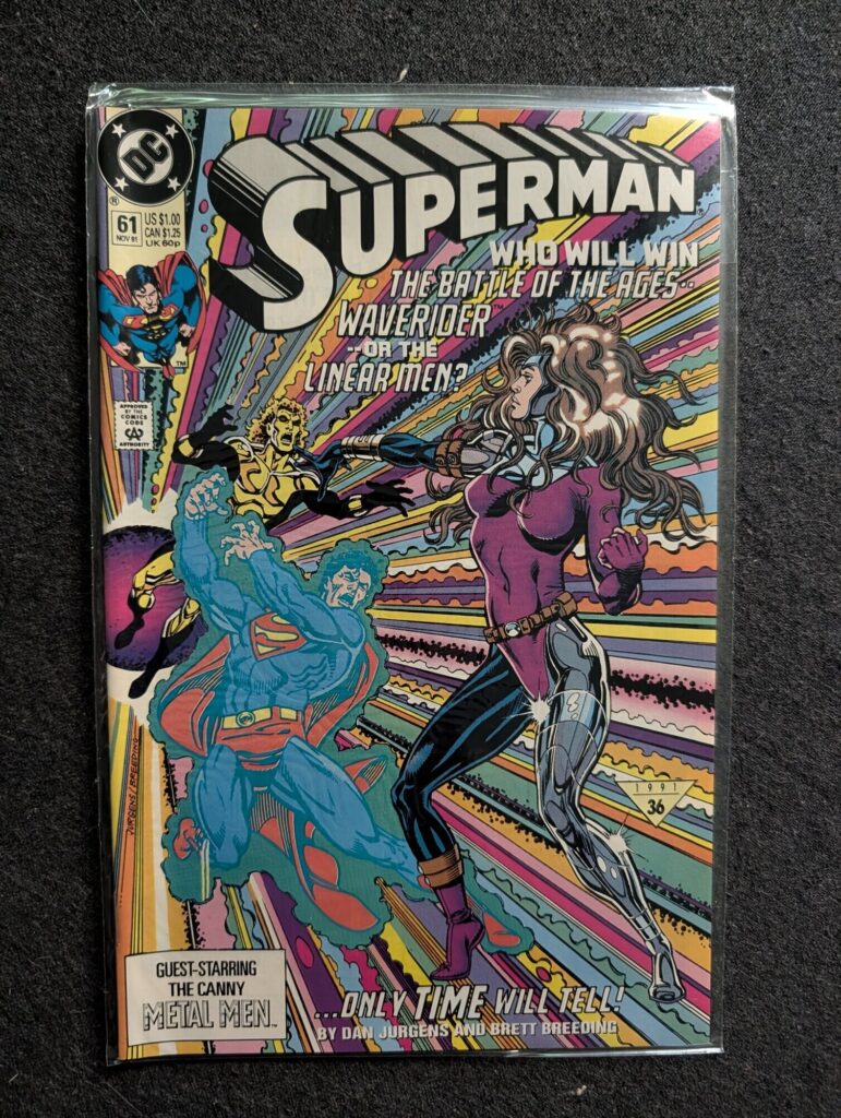 Superman #61 front cover