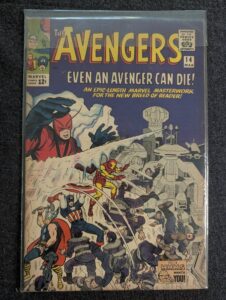 The Avengers #14 front cover