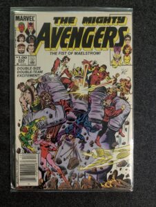 The Avengers #250 front cover