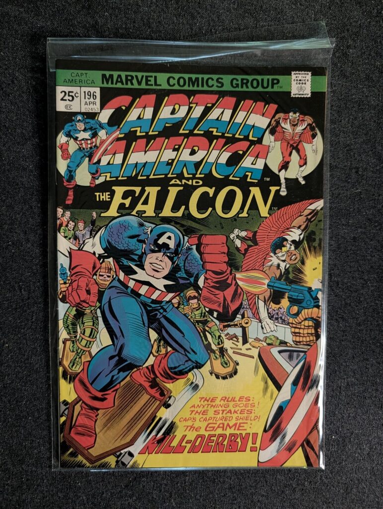 Captain America #196 front cover