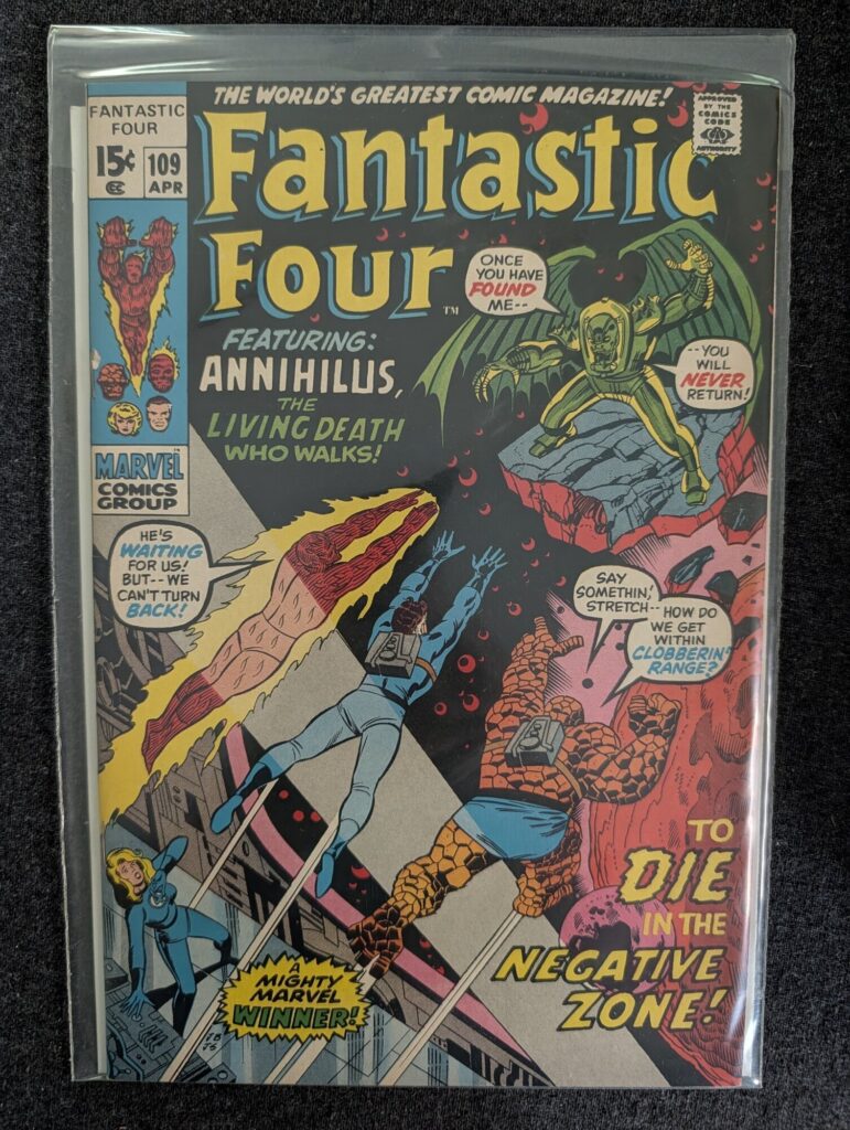 Fantastic Four #109 front cover