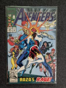 Avengers #351 front cover