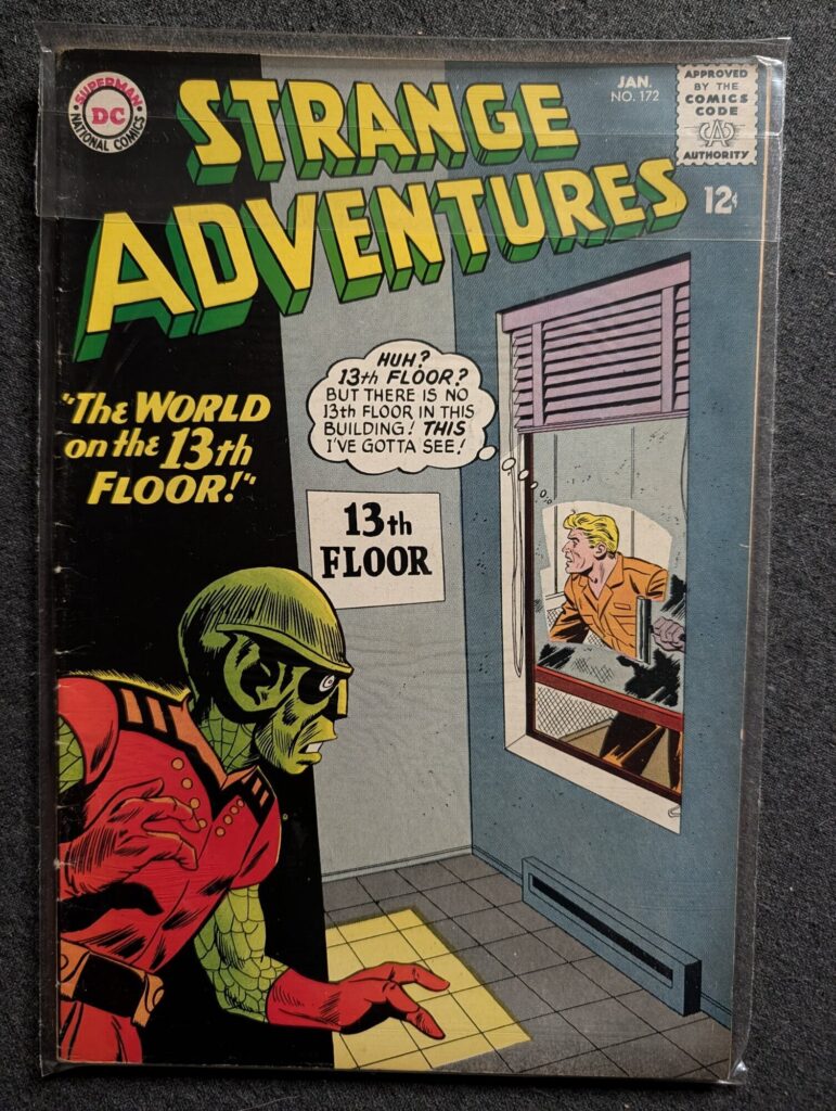 Strange Adventures #172 front cover