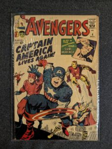 The Avengers #4 front cover