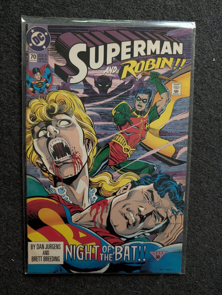 Superman #70 front cover
