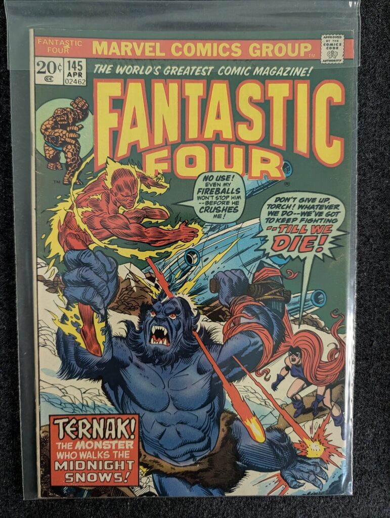 Fantastic Four #145 front cover