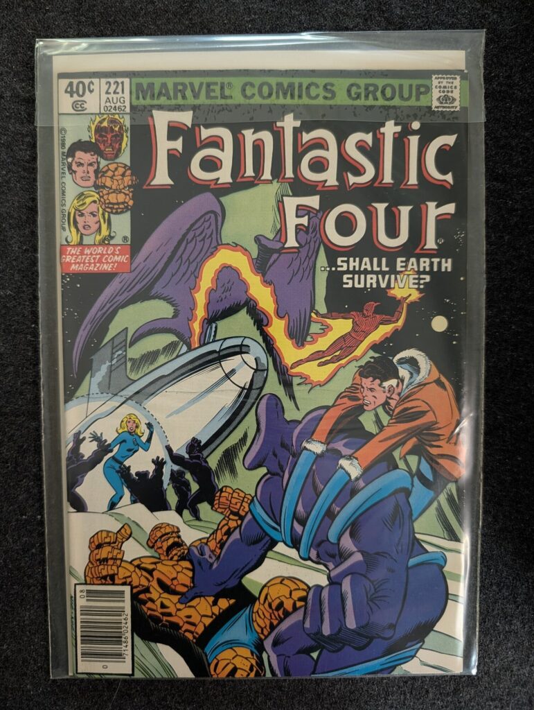 Fantastic Four #221 front cover