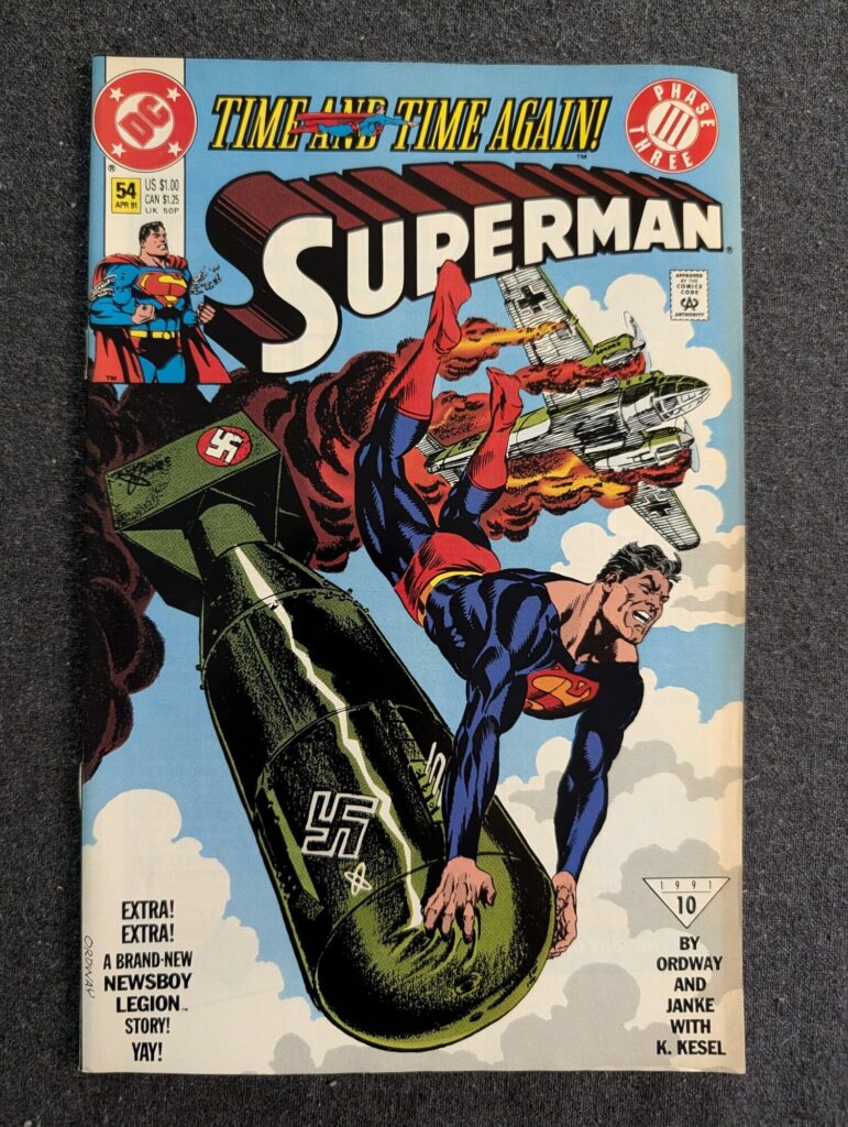 Superman #54 front cover