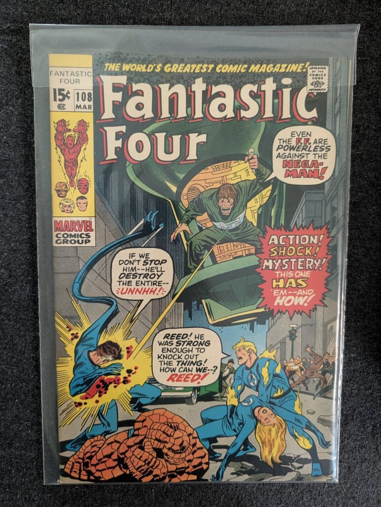 Fantastic Four #108 front cover