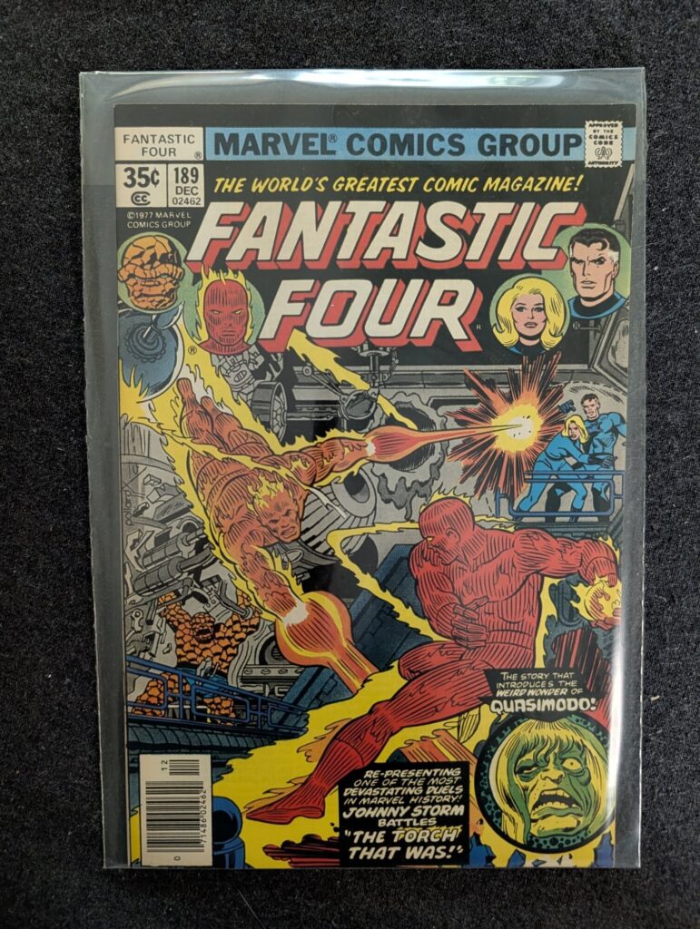 Fantastic Four #189 front cover