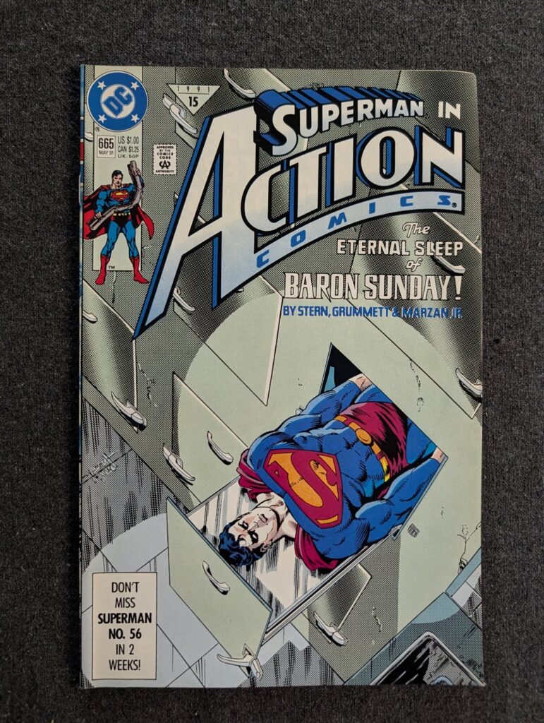 Action Comics #665 front cover