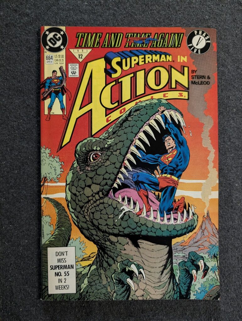 Action Comics #664 front cover