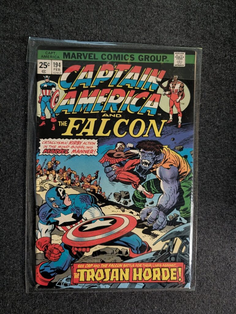 Captain America and the Falcon #194 front cover