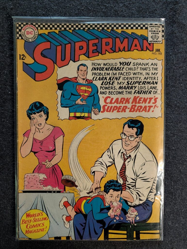 Superman #192 front cover