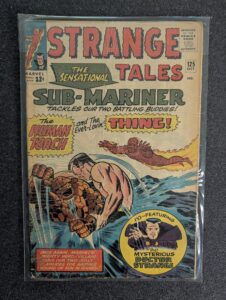 Strange Tales #125 front cover