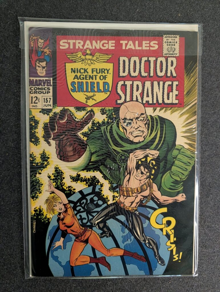 Strange Tales #157 front cover