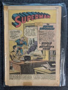 Superman #119 front cover