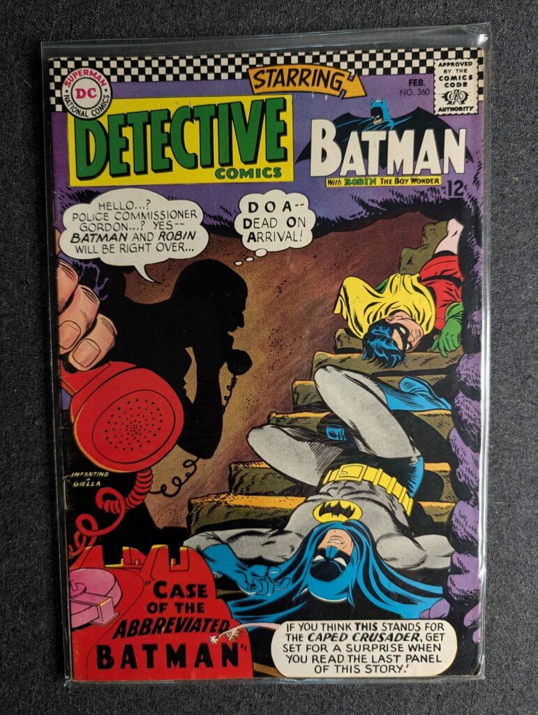 Detective Comics #360 front cover
