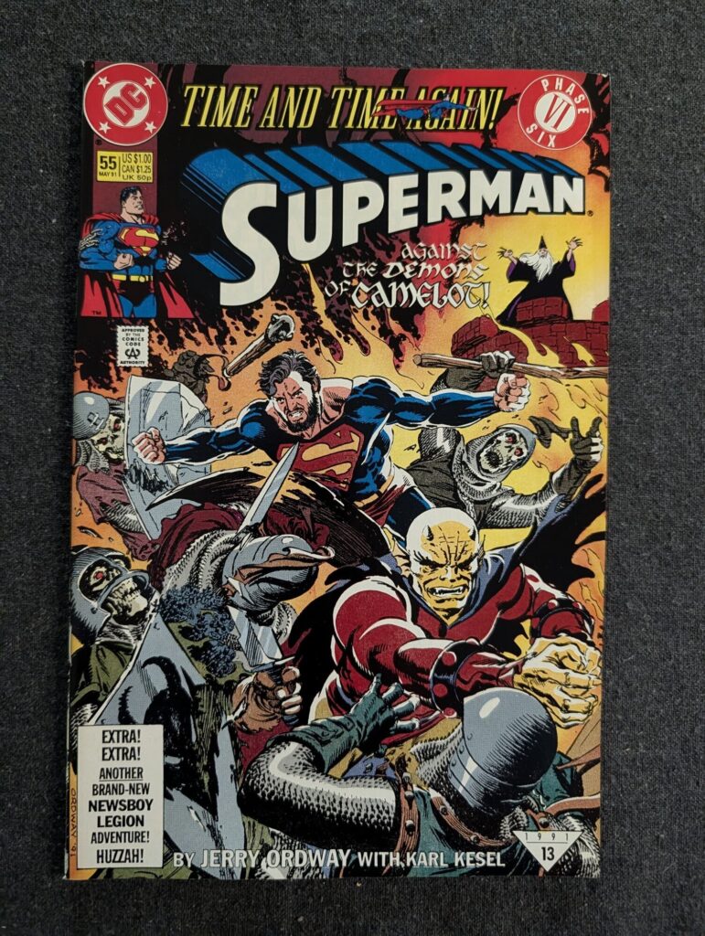 Superman #55 front cover