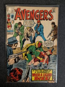 The Avengers #81 front cover