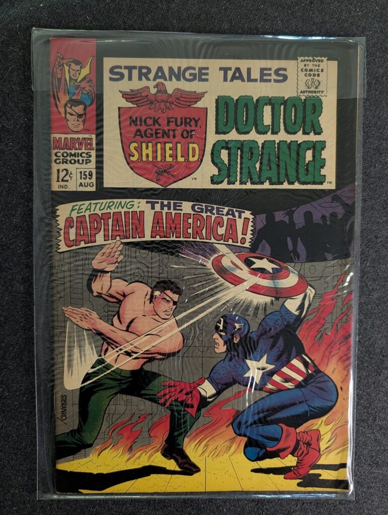 Strange Tales #159 front cover