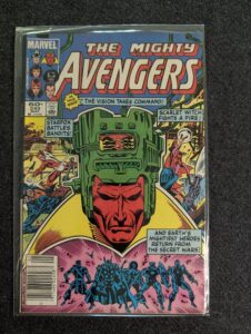 The Avengers #243 front cover