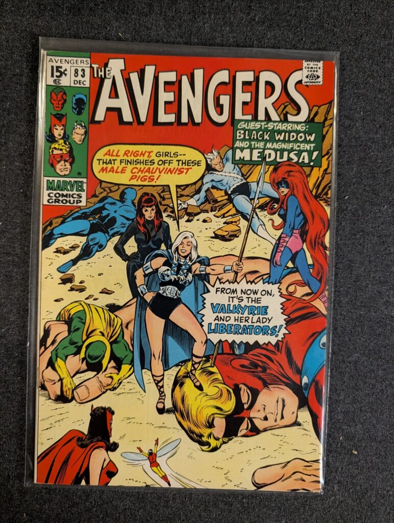 The Avengers #83 front cover