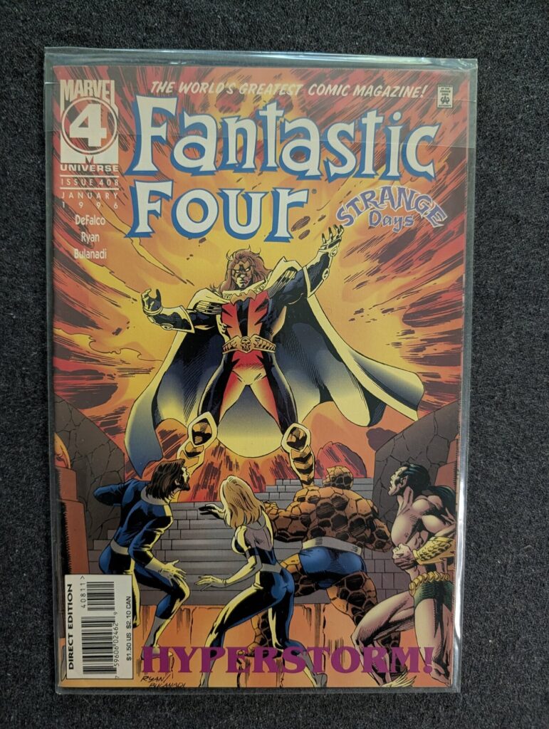 Fantastic Four #408 front cover