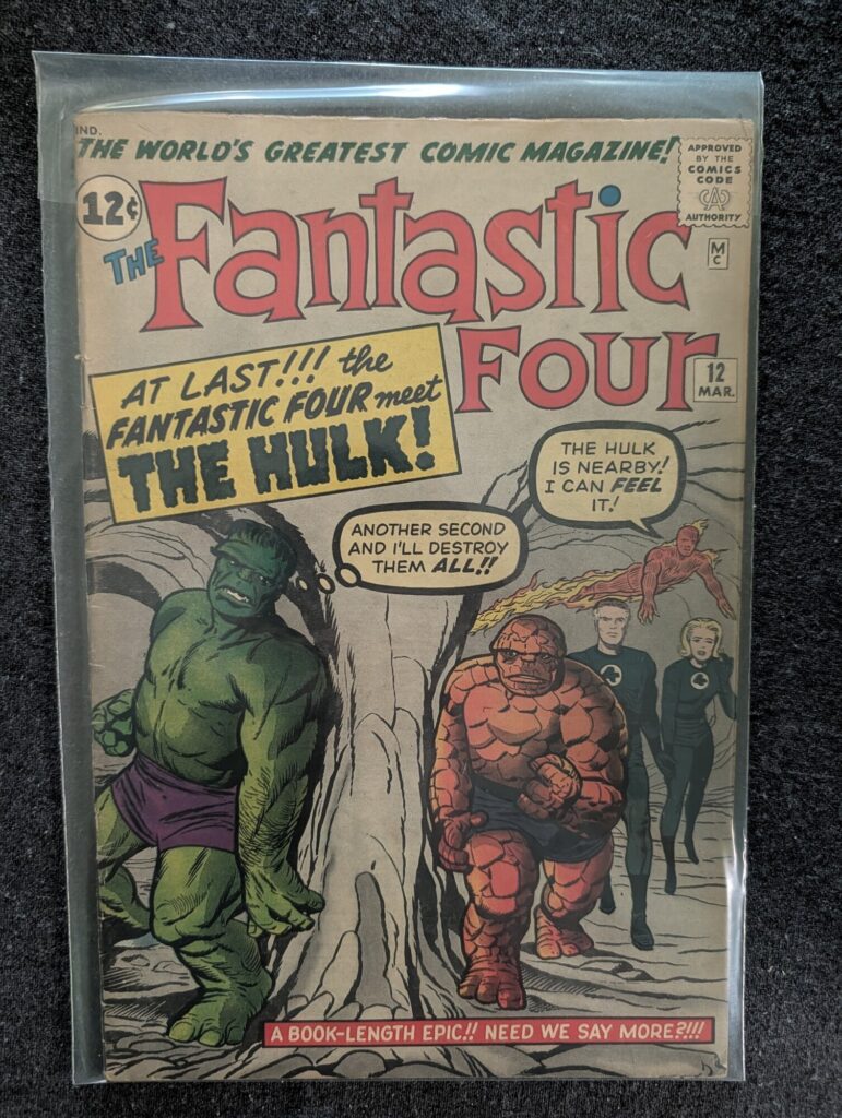 The Fantastic Four #12 front cover