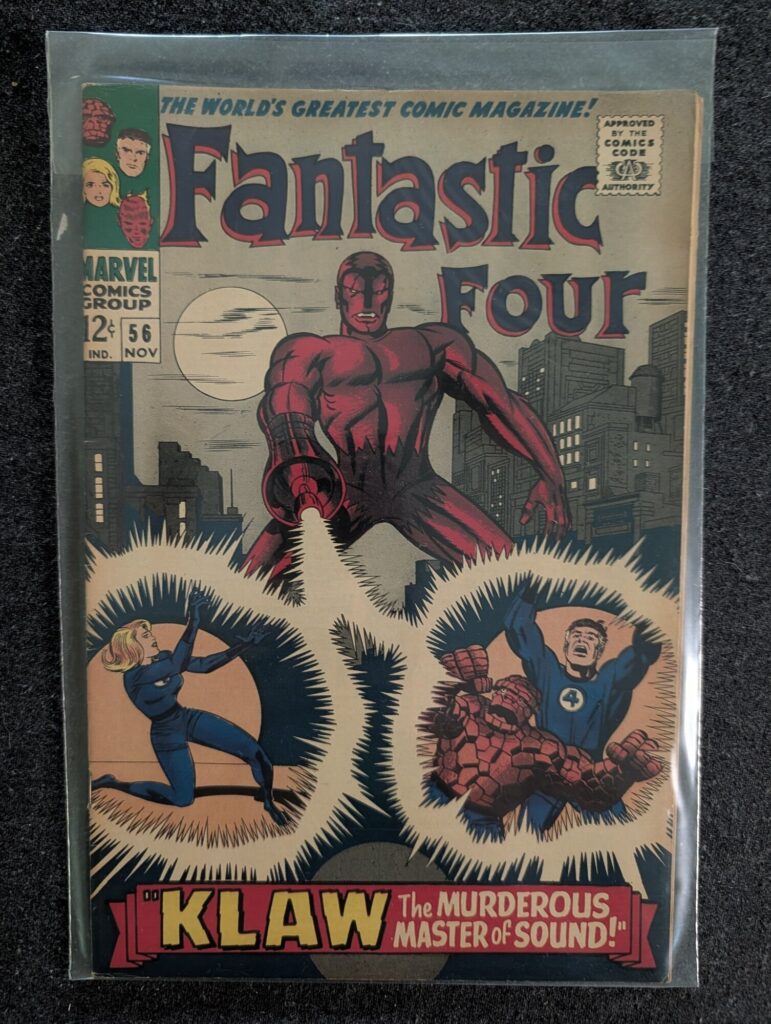 Fantastic Four #56 front cover