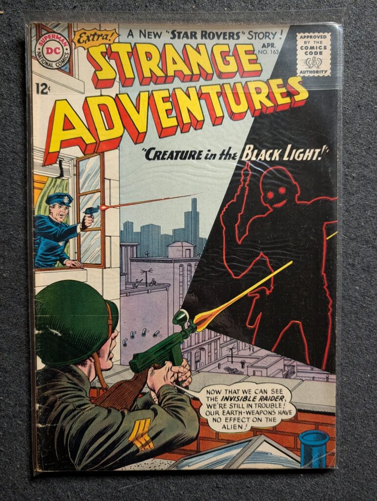 Strange Adventures #163 front cover