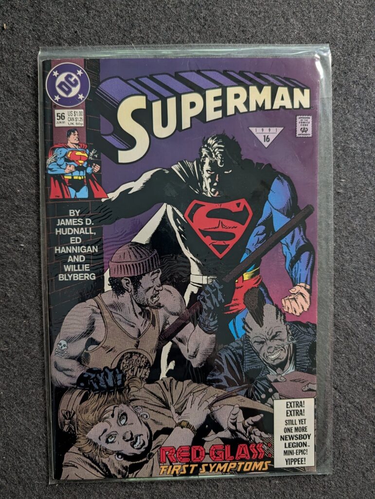 Superman #56 front cover