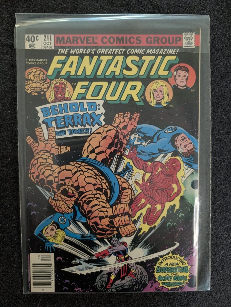 Fantastic Four #211 front cover