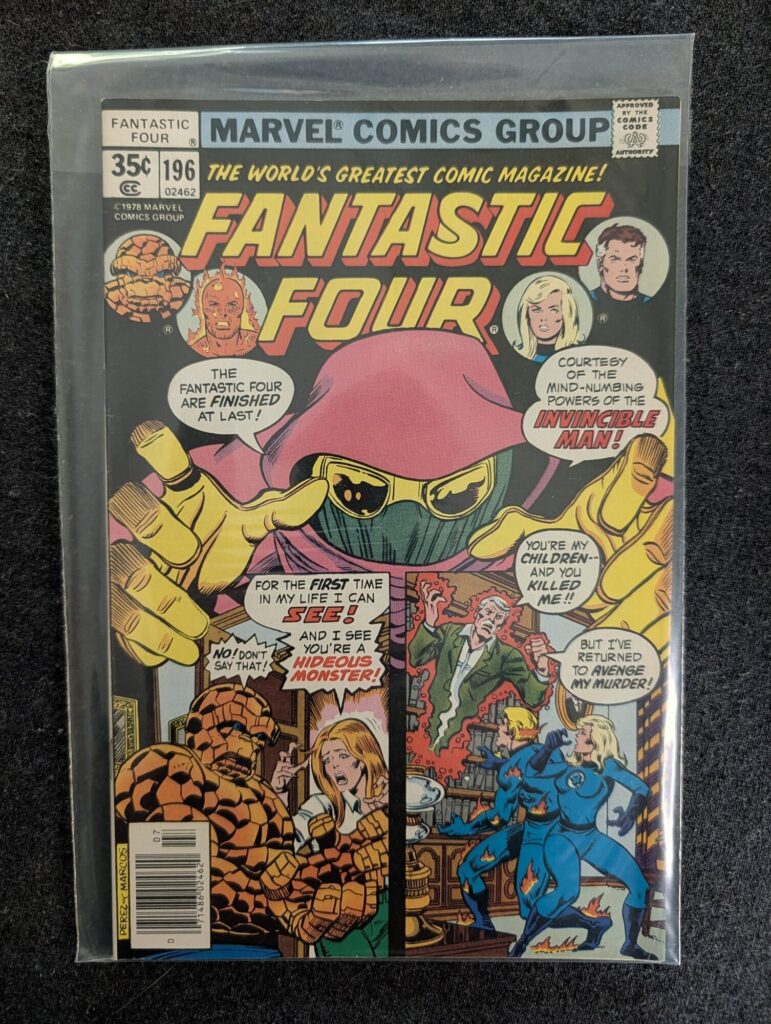 Fantastic Four #196 front cover
