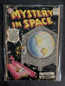 Mystery in Space #39 front cover