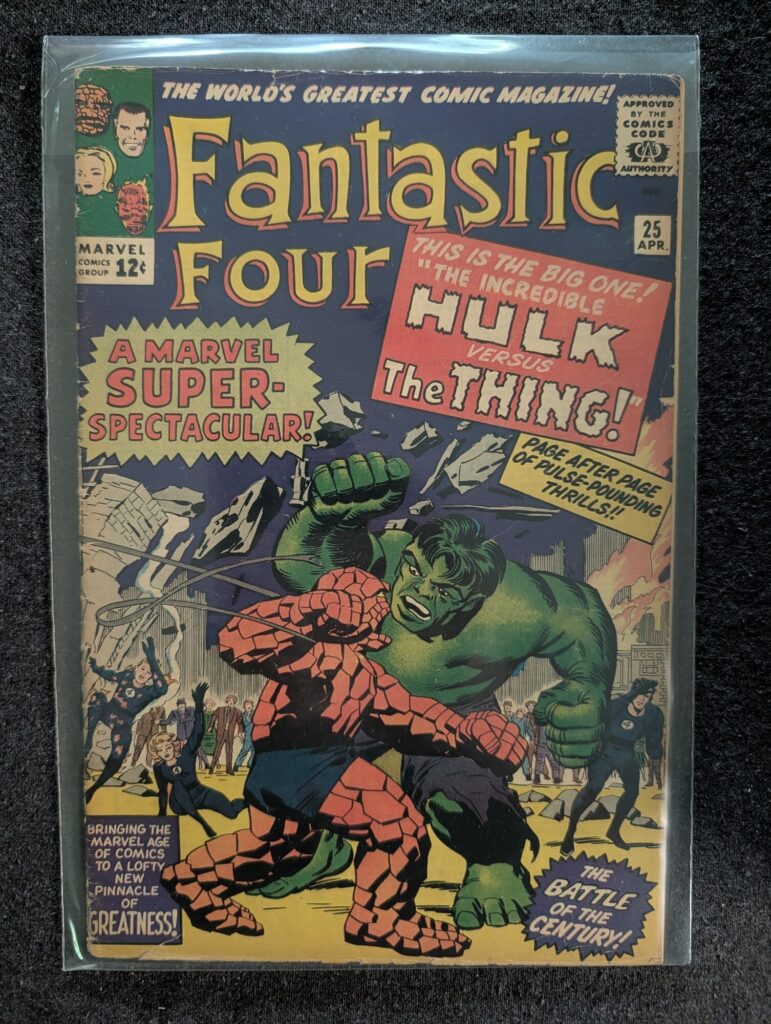 Fantastic Four #25 front cover