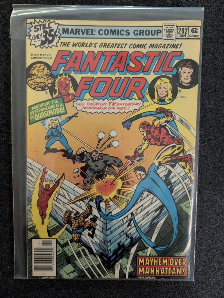 Fantastic Four #202 front cover