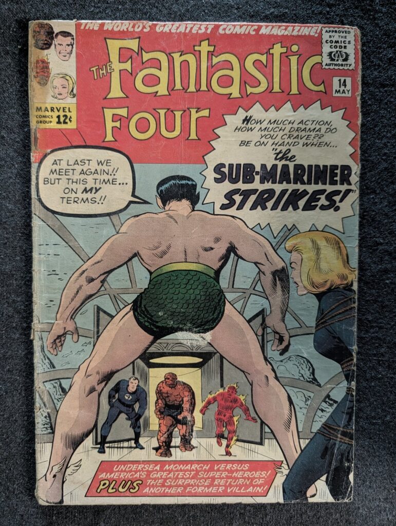 Fantastic Four #14 front cover